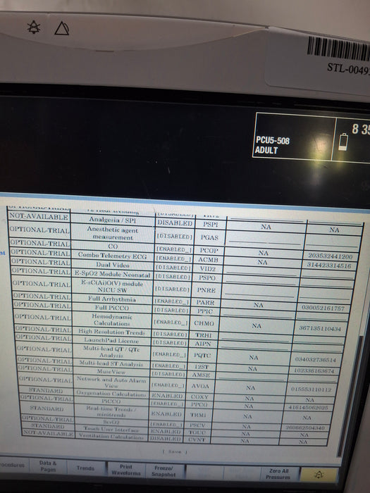 GE Healthcare Carescape B450 Critical Care Patient Monitor