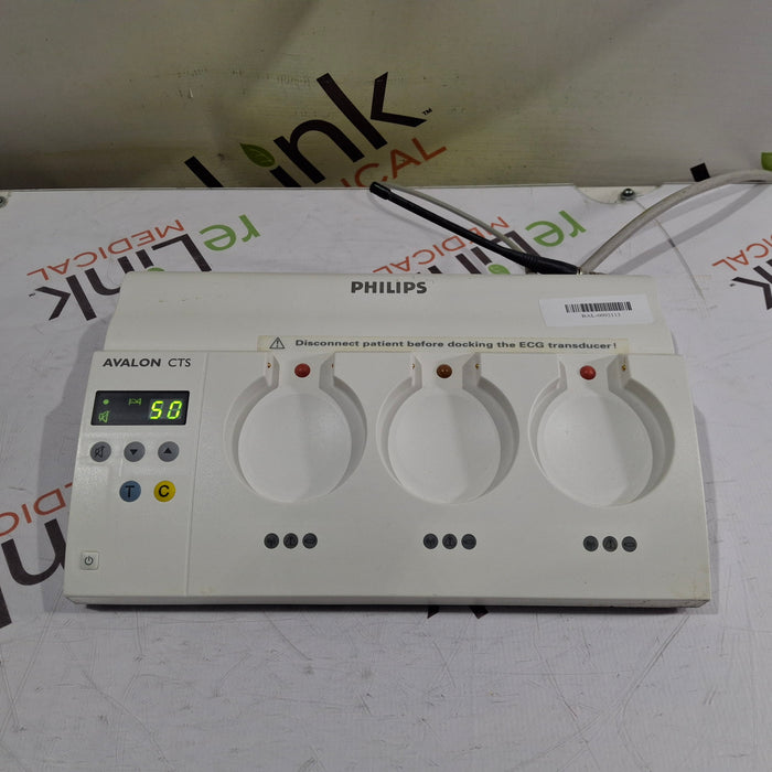 Philips Avalon M2720A CTS Fetal Transducer Base Station