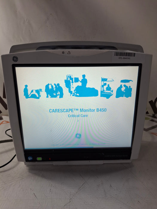 GE Healthcare Carescape B450 Critical Care Patient Monitor