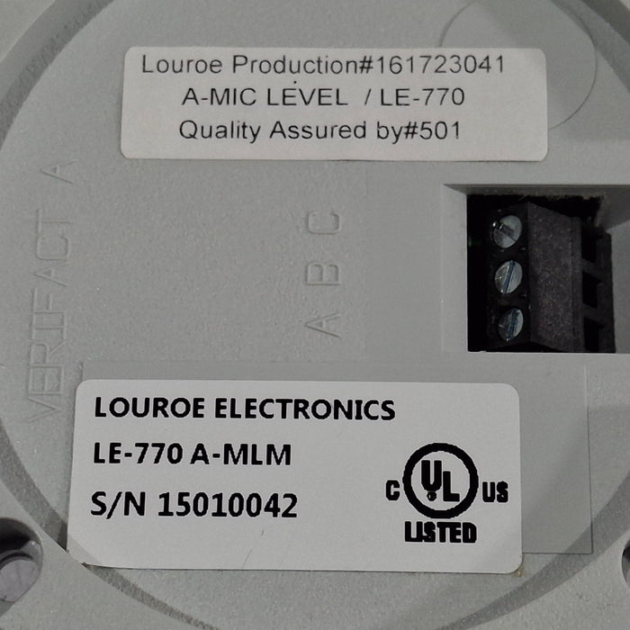Louroe Electronics LE-770 Microphone