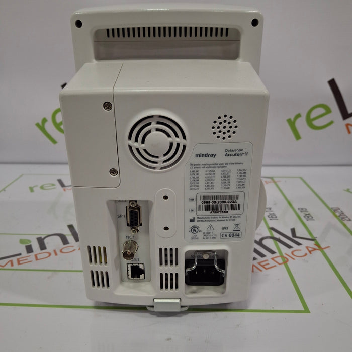 Mindray Datascope Accutorr V Vital Signs Monitor