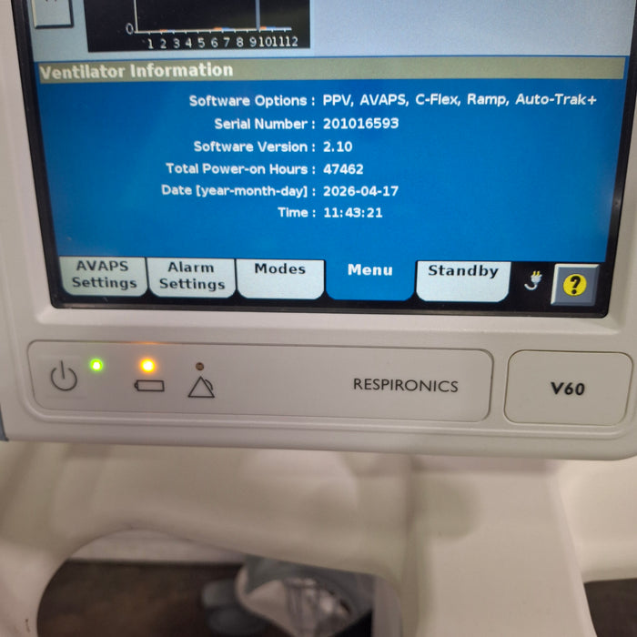 Philips Respironics V60 BiPAP Ventilator