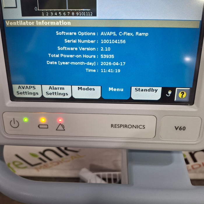 Philips Respironics V60 BiPAP Ventilator