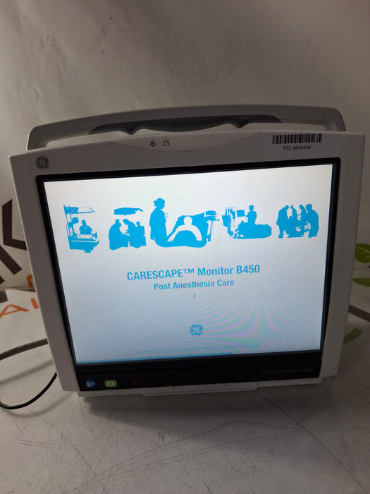 GE Healthcare Carescape B450 Post Anesthesia Care Patient Monitor
