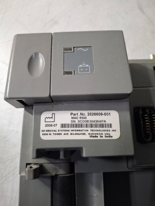 GE Healthcare GE Healthcare MAC 5500 ECG without CAM Module Cardiology reLink Online