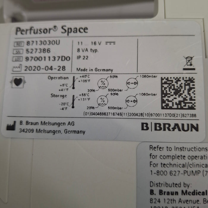 B. Braun Perfusor Space Syringe Pump