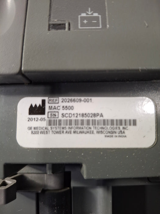 GE Healthcare GE Healthcare MAC 5500 ECG without CAM Module Cardiology reLink Online