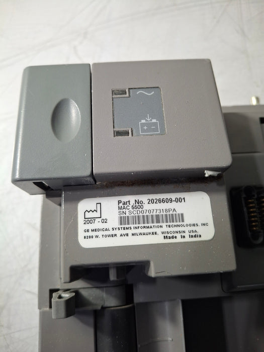 GE Healthcare GE Healthcare MAC 5500 ECG without CAM Module Cardiology reLink Online