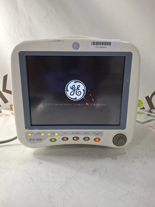 GE Healthcare Dash 4000 - GE/Nellcor SpO2 Patient Monitor