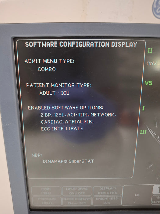 GE Healthcare Dash 4000 - GE/Nellcor SpO2 Patient Monitor