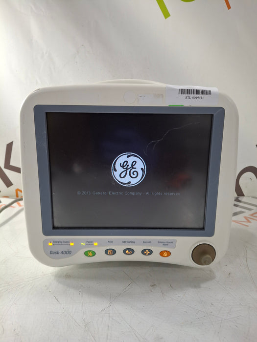 GE Healthcare Dash 4000 - GE/Nellcor SpO2 Patient Monitor