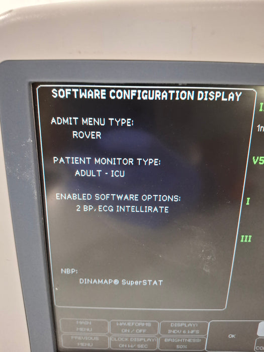 GE Healthcare Dash 4000 - GE/Nellcor SpO2 Patient Monitor