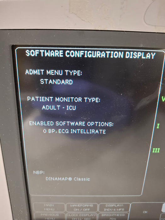 GE Healthcare Dash 4000 - GE/Nellcor SpO2 Patient Monitor