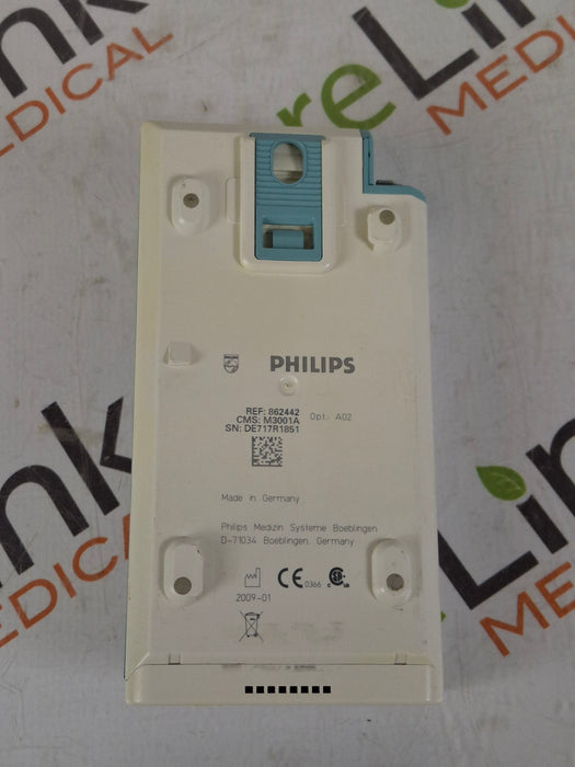 Philips M3001A-A02 OxiMax SpO2, NIBP, ECG MMS Module