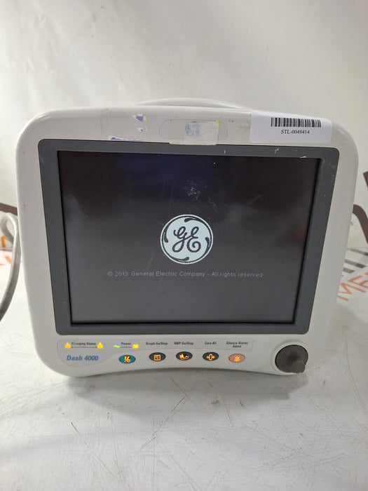 GE Healthcare Dash 4000 - GE/Nellcor SpO2 Patient Monitor