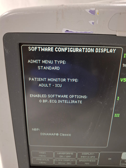 GE Healthcare Dash 4000 - GE/Nellcor SpO2 Patient Monitor