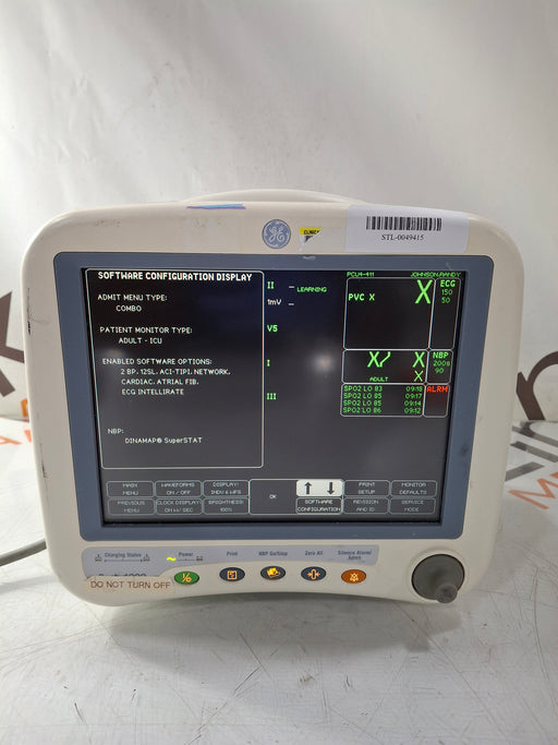 GE Healthcare GE Healthcare Dash 4000 - GE/Nellcor SpO2 Patient Monitor Patient Monitors reLink Online
