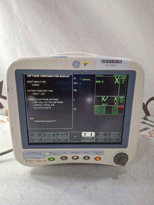 GE Healthcare Dash 4000 - GE/Nellcor SpO2 Patient Monitor