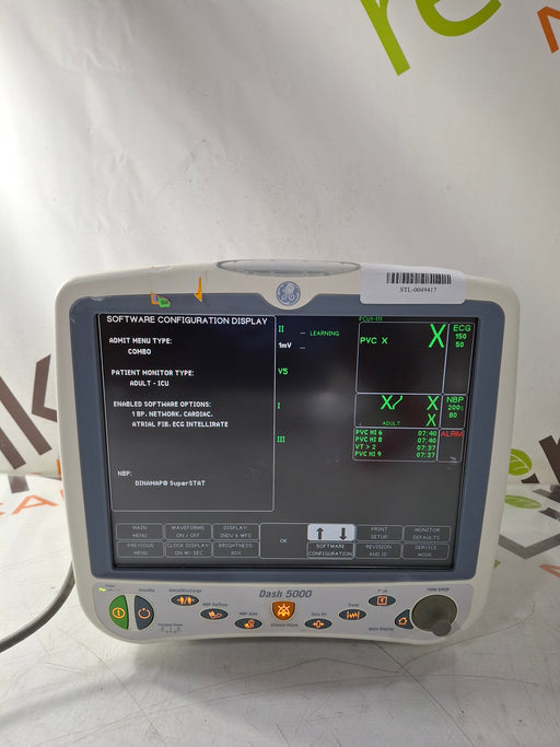 GE Healthcare GE Healthcare Dash 5000 - Masimo SpO2 Patient Monitor Patient Monitors reLink Online