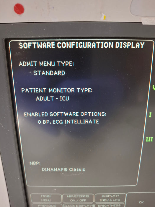GE Healthcare Dash 4000 - GE/Nellcor SpO2 Patient Monitor
