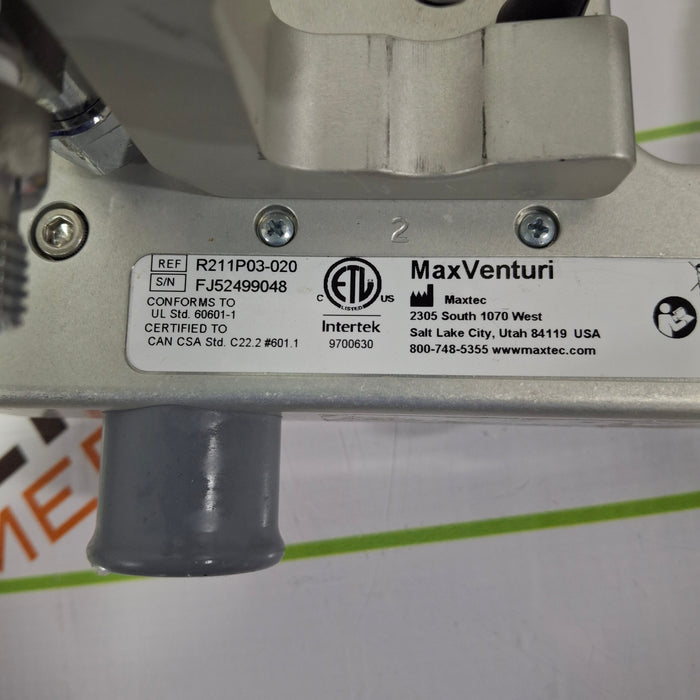 Maxtec, Inc. MaxVenturi Blender w/O2 Analyzer
