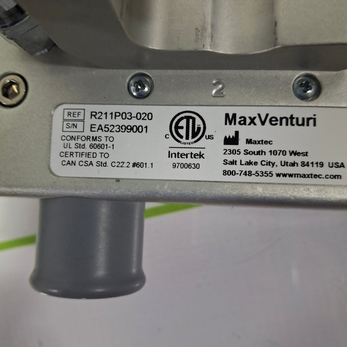 Maxtec, Inc. MaxVenturi Blender w/O2 Analyzer