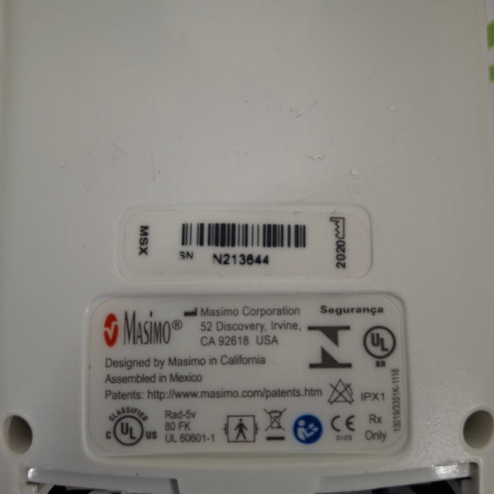Masimo Rad-5v Handheld Pulse Oximeter Medical