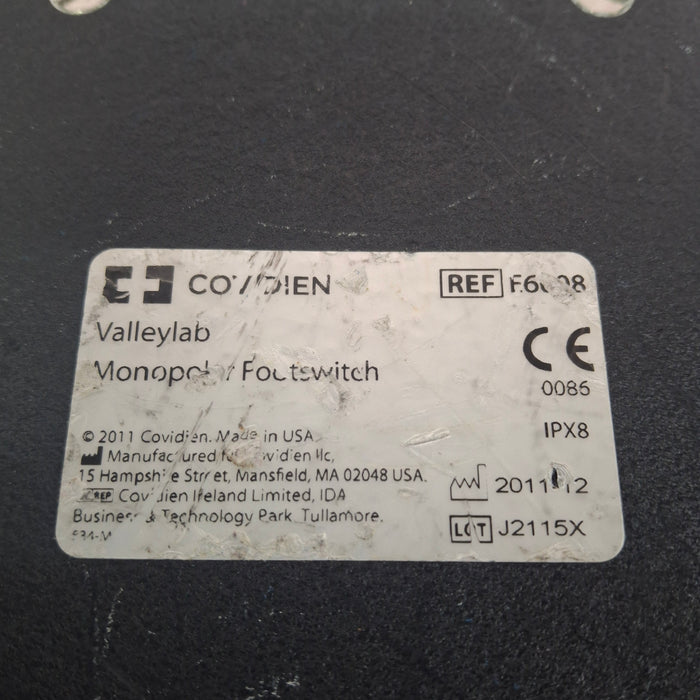 Valleylab E6008 Monopolar Electrosurgical Footswitch