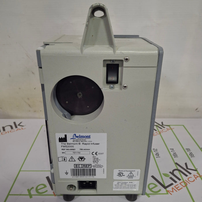 Belmont Instrument Corporation FMS2000 Rapid Infuser