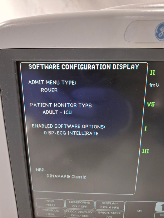 GE Healthcare Dash 4000 - GE/Nellcor SpO2 Patient Monitor