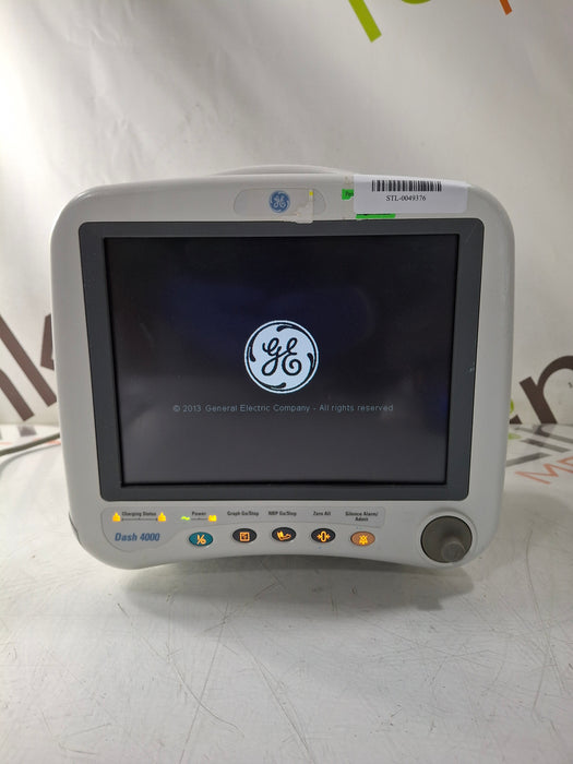 GE Healthcare Dash 4000 - GE/Nellcor SpO2 Patient Monitor
