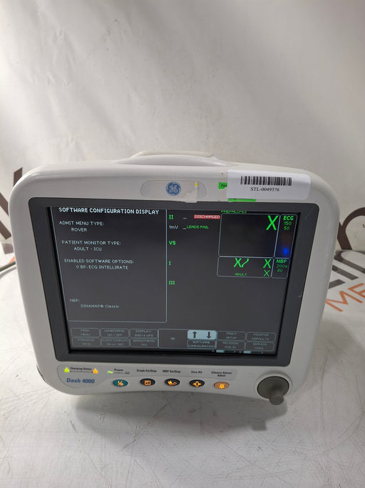 GE Healthcare GE Healthcare Dash 4000 - GE/Nellcor SpO2 Patient Monitor Patient Monitors reLink Online