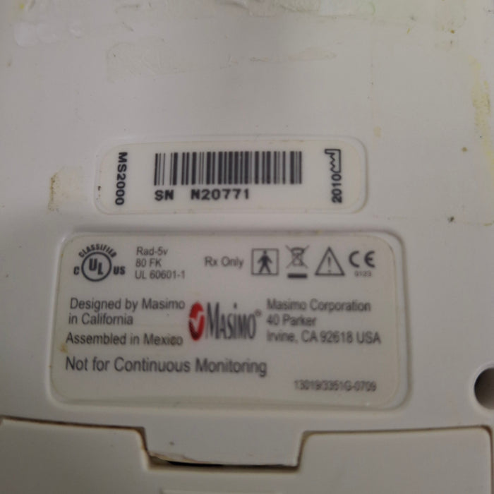 Masimo Rad-5v Handheld Pulse Oximeter Medical