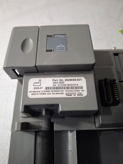 GE Healthcare GE Healthcare MAC 5500 ECG without CAM Module Cardiology reLink Online