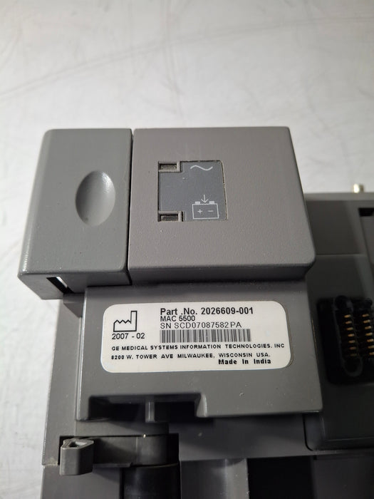 GE Healthcare MAC 5500 ECG without CAM Module