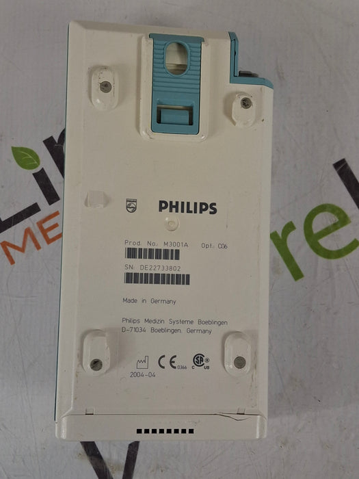 Philips M3001A-C06 Fast SpO2, NIBP, ECG, Temp, IBP MMS Module