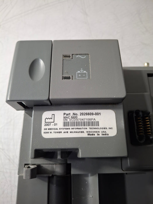 GE Healthcare MAC 5500 ECG without CAM Module