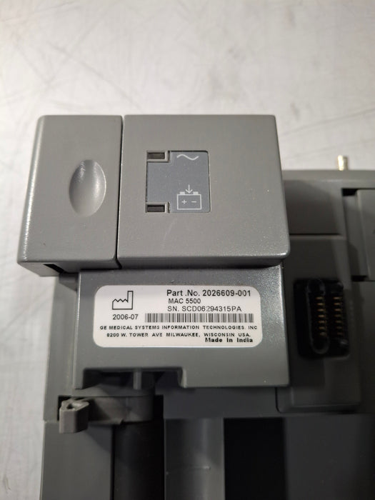 GE Healthcare GE Healthcare MAC 5500 ECG without CAM Module Cardiology reLink Online