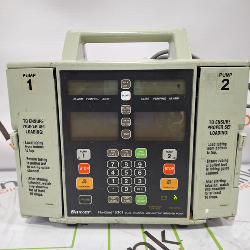 Baxter Baxter Flo-Gard 6301 Dual Channel Infusion Pump Infusion Pump reLink Online