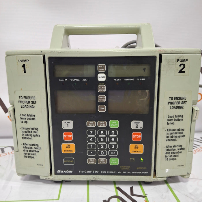 Baxter Baxter Flo-Gard 6301 Dual Channel Infusion Pump Infusion Pump reLink Online