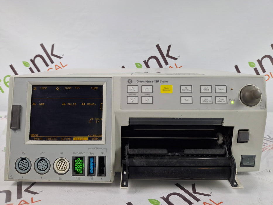 GE Healthcare Corometrics 120 Series Fetal Monitor