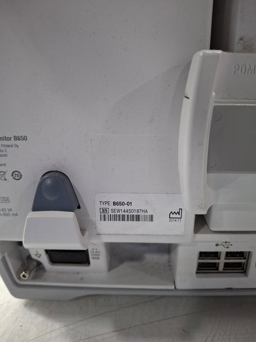 GE Healthcare Carescape B650 Patient Monitor