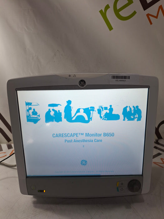GE Healthcare Carescape B650 Patient Monitor