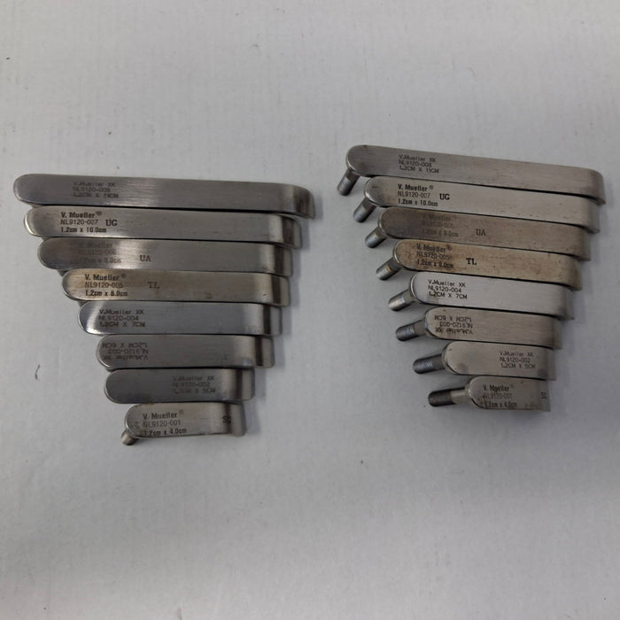 V. Mueller Collis Retractor Blade Set