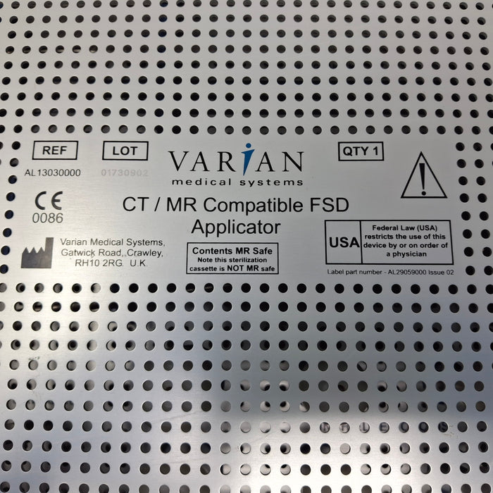 Varian CT/MR Compatible FSD Applicator Set