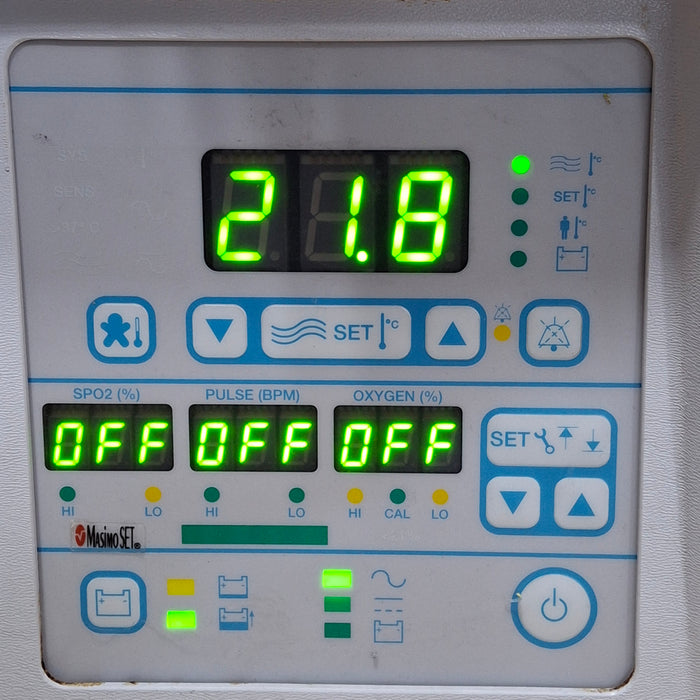Airborne PulseOx Voyager Transport Incubator