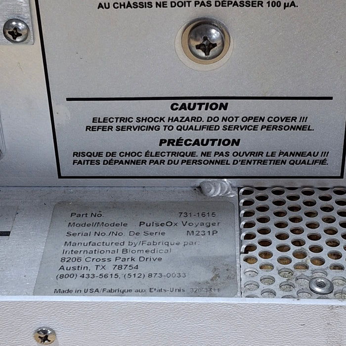 Airborne PulseOx Voyager Transport Incubator