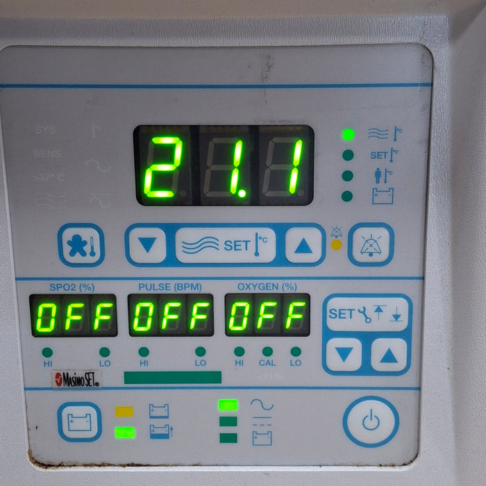 Airborne PulseOx Voyager Transport Incubator