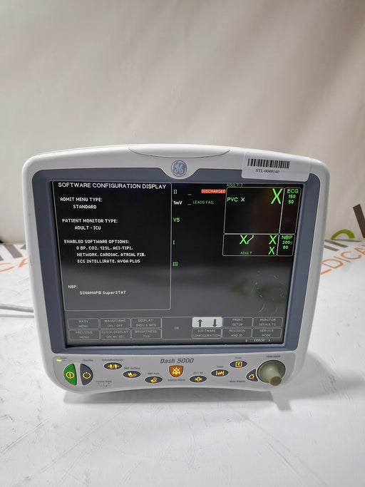 GE Healthcare GE Healthcare Dash 5000 - Masimo SpO2 Patient Monitor Patient Monitors reLink Online