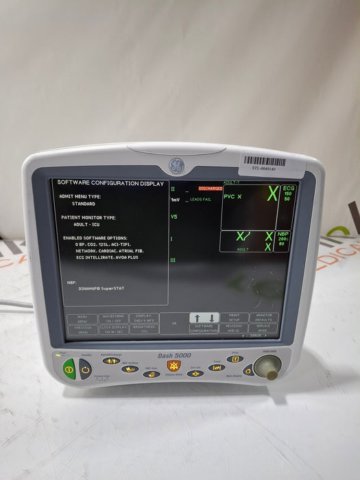 GE Healthcare GE Healthcare Dash 5000 - Masimo SpO2 Patient Monitor Patient Monitors reLink Online